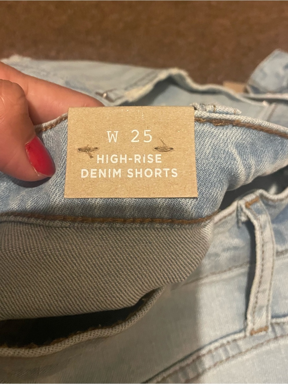 MADEWELL DENIM SHORTS 25 - Picture 6 of 7